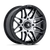 MSA Offroad Wheels RADAR UTV 4x156 15x7 +10 Gloss Black W/ Machined Face