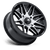 MSA Offroad Wheels RADAR UTV 4x137 16x7 +10 Gloss Black W/ Machined Face