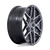 Niche 1PC RISE 5x115 22x10.5 +18 Anthracite W/ Machined Face