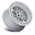 Pro Comp Alloys EQUALIZER BL 8x165.1 17x9 +1 Gloss Silver W/ Machined Face