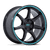 Rotiform BPU 5x100 18x9.5 +38 Gloss Black W/ Teal Stripe