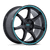 Rotiform BPU 5x100 19x8.5 +35 Gloss Black W/ Teal Stripe