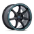 Rotiform BPU 5x114.3 19x9.5 +20 Gloss Black W/ Teal Stripe