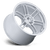 Rotiform RPS 5x114.3 19x8.5 +35 Matte Silver W/ Diamond Cut Li