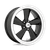 US Mag 1PC TS 5x120.65 22x10.5 +0 Gloss Black W/ Diamond Cut Lip