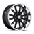US Mag 1PC RAMBLER 6 6x139.7 20x9.5 +1 Gloss Black Diamond Cut Lip