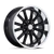 US Mag 1PC RAMBLER 6 6x139.7 20x9.5 +1 Gloss Black Diamond Cut Lip