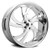 US Mag 1PC KOMPRESSOR 5 5x127 24x9 +1 Polished