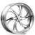 US Mag 1PC KOMPRESSOR 6 6x139.7 26x10 +5 Brushed Face W/ Polish Lip