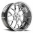 Asanti Forged AF174 5x114.3 20x10 +0 Brushed W/ Chrome Lip