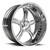 Asanti Forged AF178 5x120 19x8.5 +39 Chrome W/ Black Accents
