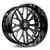 AXE WHEELS AF11 Forged 5x127 26x14 -76 Gloss Black Milled