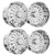 AXE WHEELS AF10 DUALLY 10x225 26x8.25 Fully Polished