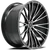 AXE WHEELS CF2 5x130 22x9 +25 Black And Polished Face