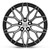1AV ZX12 5x112 19x8.5 +40 Black And Polished Face