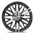 AXE WHEELS EX30 Sprinter 6x130 20x8.5 +45 Black And Polished Face