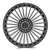 AXE WHEELS FF4-Forged 5x108 26x10 +30 Black And Polished Face