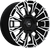 DRASTIC DS12 5x112 / 5x114.3 20x8.5 +35 Black Machined