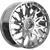 MASSIV 101 6x135 / 6x139.7 22x9 +25 Chrome