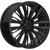 REPLICA 207 6x139.7 22x9 +28 Gloss Black