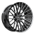 Arvano ART-1 6x139.7 20x10 -12 Gloss Black & Brushed Double Dark Tint