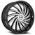 Azara AZA-508 blank 5x/6x 28x9.5 +15 Gloss Black & Machined