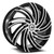 Azara AZA-514 blank 5x/6x 22x9.5 +15 Gloss Black & Machined
