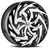 Azara AZA-520 blank 5x/6x 28x9.5 +15 Gloss Black & Machined
