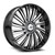 Azara AZX-102 blank 5x/6x 28x9.5 +15 Gloss Black & Machined