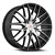Cavallo CLV-45 blank 5x/6x 24x9 +18 Gloss Black & Machined