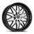 Cavallo CLV-46 blank 5x/6x 22x9.5 +18 Gloss Black & Machined