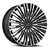 Cavallo CLV-48 blank 5x/6x 26x9.5 +18 Gloss Black & Machined
