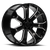 O.E. Revolution G-06 6x139.7 26x10 +31 Gloss Black & Milled