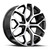 O.E. Revolution G-09 blank 6x 24x10 +24 Gloss Black & Machined
