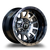 FULL THROTTLE FT5092 5x120.65 15x10 -44 Glass Black /machine Face