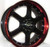 G - LINE ALLOYS G780 4x100 18x7.5 +38 Red Lip / Black