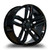 REPLICA WHEELS R666 6x139.7 20x9 +28 Gloss Black