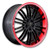 G - LINE ALLOYS W820 5x108 18x8 +38 Red Line / Black