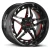 Shift INJECTOR blank / n/a 20x10 40MM Gloss Black Candy Red Milled