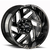 Off Road Monster M19 blank / n/a 22x12 NEG 44MM Flat Black Milled