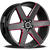 Strada CODA 5x112 / n/a 20x8.5 35MM Gloss Black Candy Red Milled