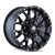 MAYHEM WARRIOR 8015 BLACK/MILLED SPOKES 17x9 -165 .1 -12mm 130.8mm