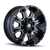 MAYHEM FIERCE 8103 BLACK/MILLED SPOKES 17x9 -170 18mm 125.2mm