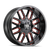 MAYHEM COGENT 8107 BLACK W/PRISM RED 22x10 -170 19mm 125.2mm