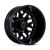 Fuel 1PC FLUX DUALLY 8x200 20x8.25 -201 Blackout