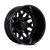 Fuel 1PC FLUX DUALLY 8x170 22x8.25 -201 Blackout