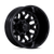 Fuel 1PC FLUX DUALLY 8x170 22x8.25 -227 Blackout