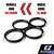 (4) 74mm OD x 66.56mm ID - Lug Nuts