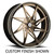 Asanti Forged CX848 5x120 22x9 +30 Brushed
