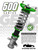Fortune Auto 500 Series Coilovers - 1991 - 1998 Suzuki Cappuccino (EA11R)